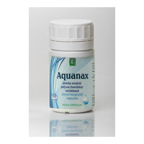 Aquanax kapszula 60 db, Max-Immun, Varga Gábor gyógygomba