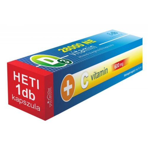 D3-vitamin 28 000 NE C-vitamin 8db